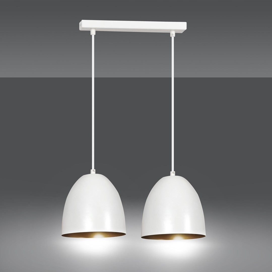 Emibig šviestuvas LENOX 2 WHITE
