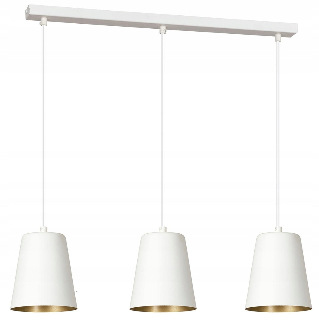 Emibig šviestuvas MILAGRO 3 WHITE-GOLD