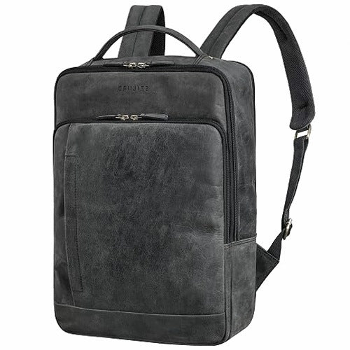 EMMANUEL BUSINESS LEATHER BACKPACK FOR LAPTOP 15 6 INCH FOR MAN