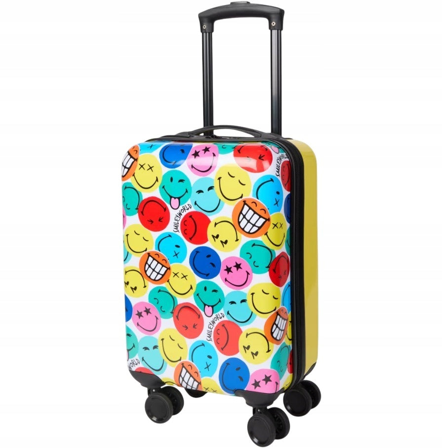 EMOJI CABIN SUITCASE HARD TRAVEL FOR CHILDREN 50 cm Brand no brand