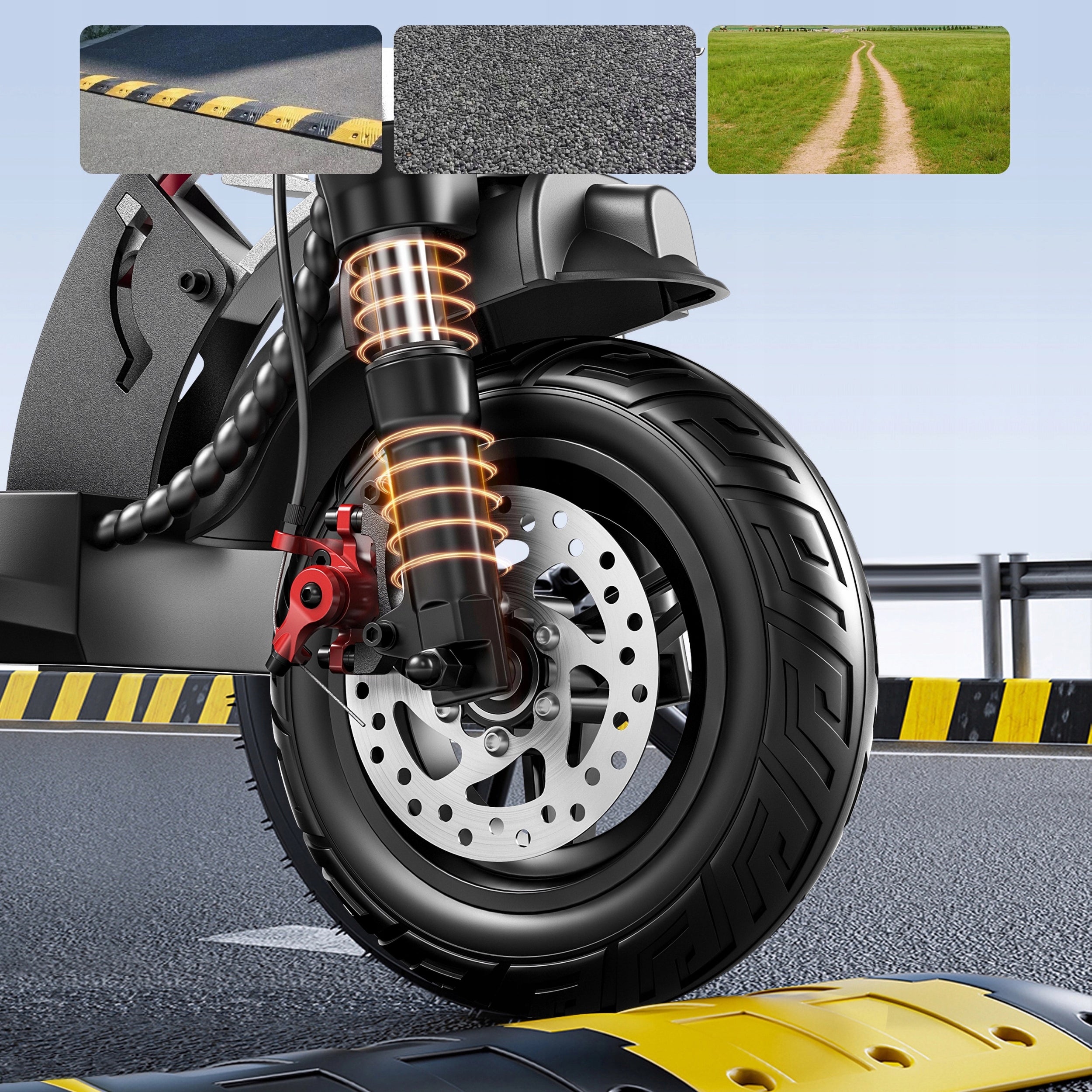 EMOKO HVD-3 Foldable Electric Scooter for Adults, 800W 48V 15Ah 50 km Range Engine power 800 W