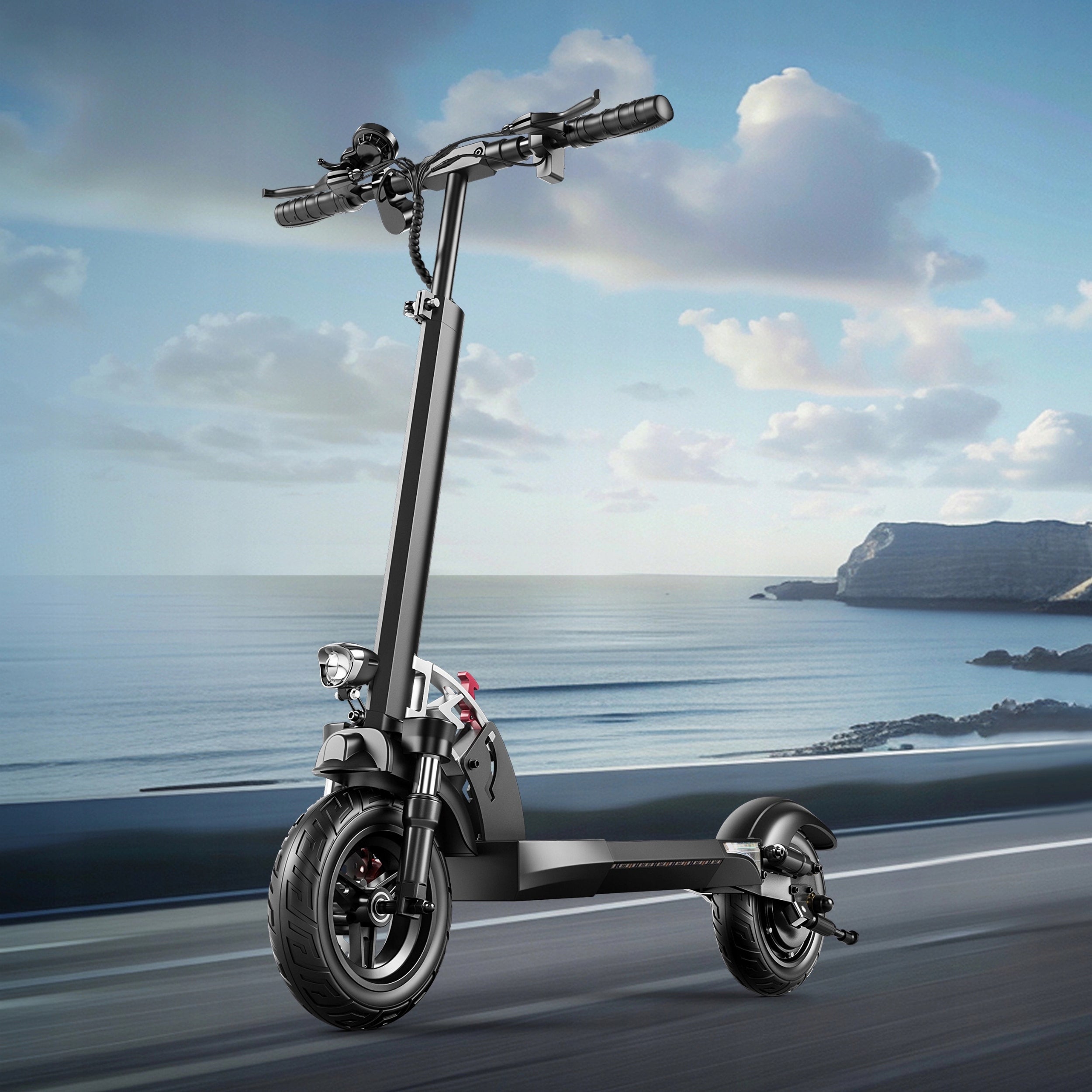 EMOKO HVD-3 Foldable Electric Scooter for Adults, 800W 48V 15Ah 50 km Range Weight 28 kg