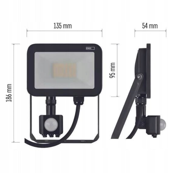 EMOS LED reflektor 20W s čidlem INOVO PROFI, 2200lm, ZS2722 Brand Emos