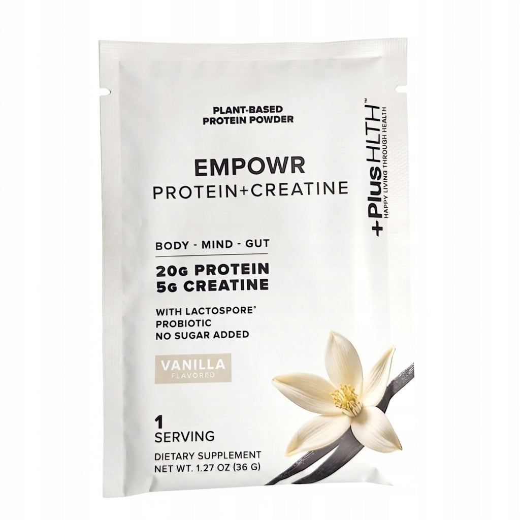 EMPOWR Vanilla Flavoured Vegetable Protein with Creatine and Probiotics 36 g