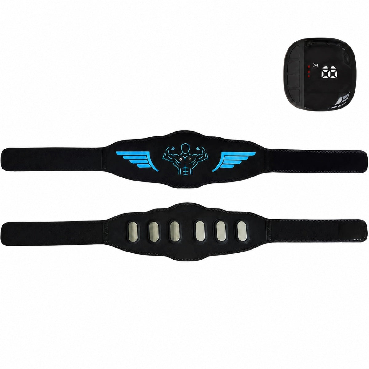 EMS ABDOMINAL AND WAIST MASSAGE BELT for abdominal muscle modeling,physiotherapy Brand no brand
