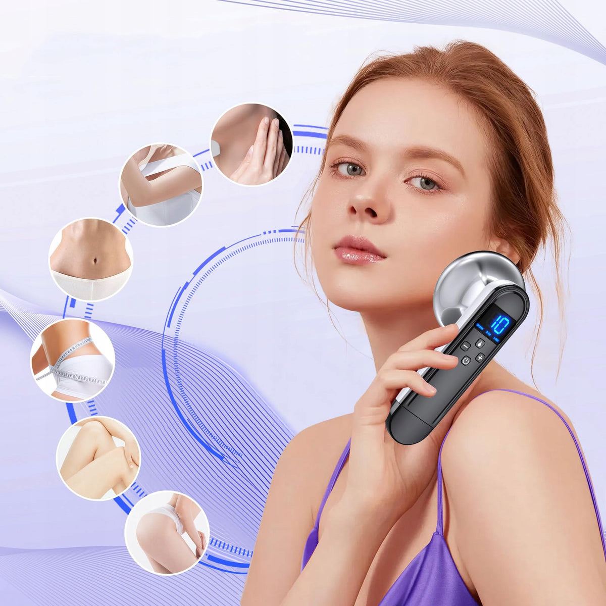 EMS BODY FIRMING MASSAGER CELLULITE REDUCTION SKIN CARE Kind body