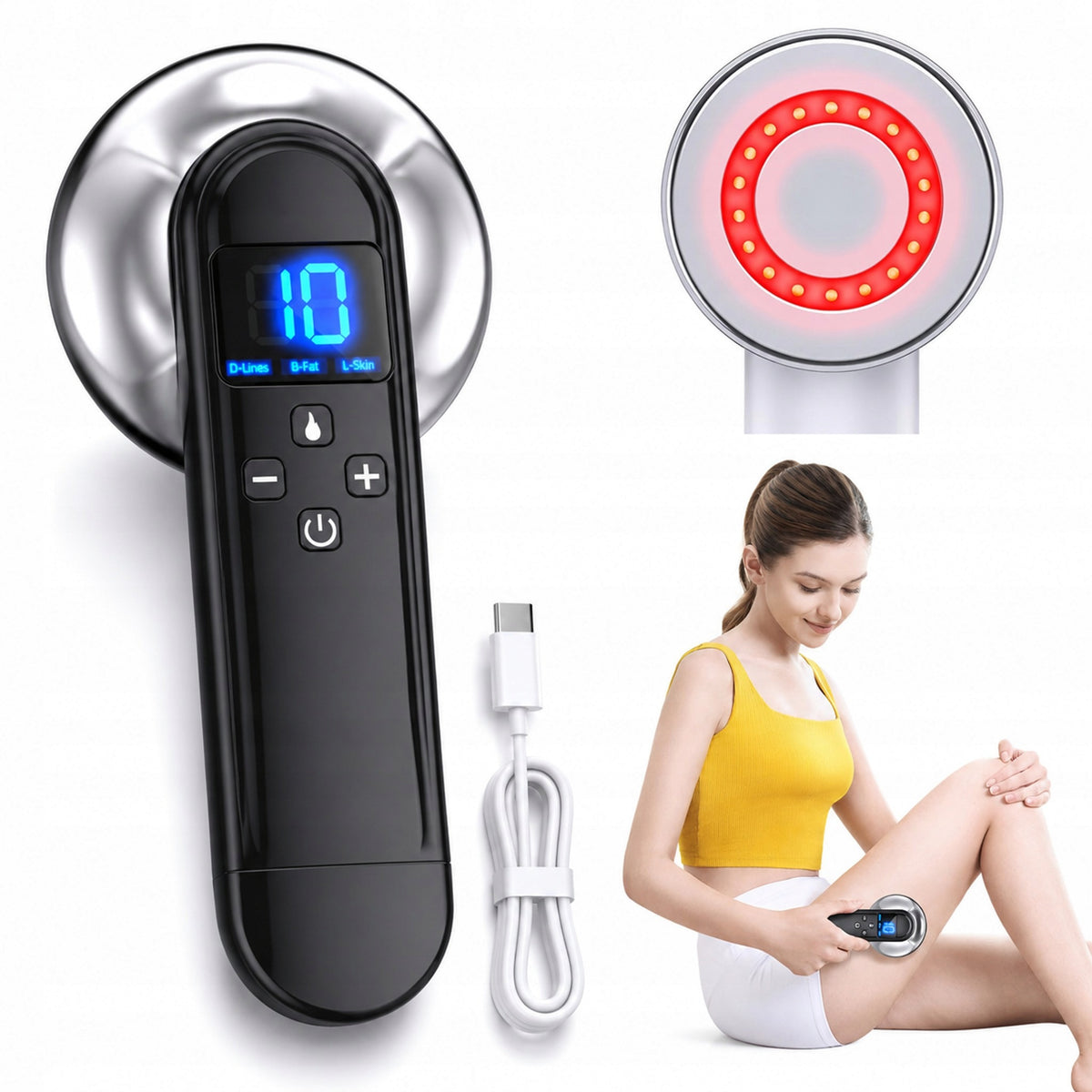 EMS BODY FIRMING MASSAGER CELLULITE REDUCTION SKIN CARE