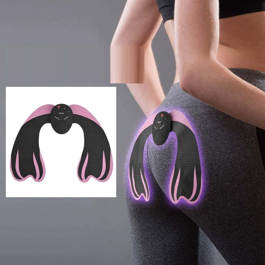EMS ELECTROSTIMULATOR FOR BUTTOCKS PINK BLACK BUTTOCK MUSCLE TRAINER Packaging status original
