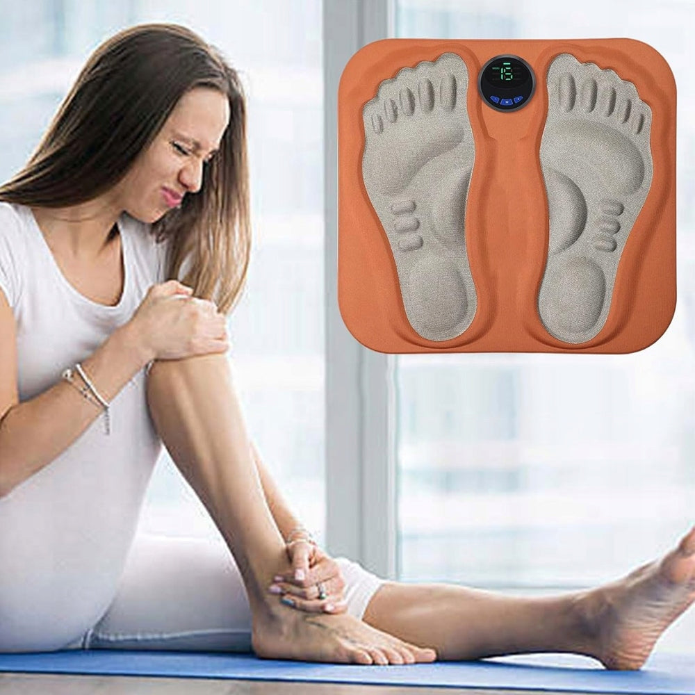 EMS FOOT MASSAGER 3D 6 MODES 15 LEVELS RECHARGEABLE BATTERY 6H RELIEF Model Foot Massager