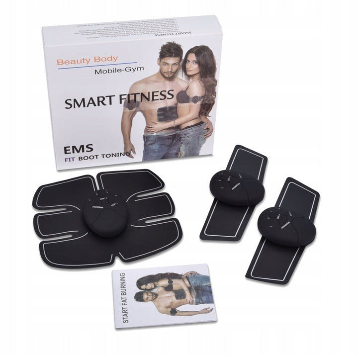 *EMS* MUSCLE ELECTROSTIMULANTS - SET OF 3 Color black