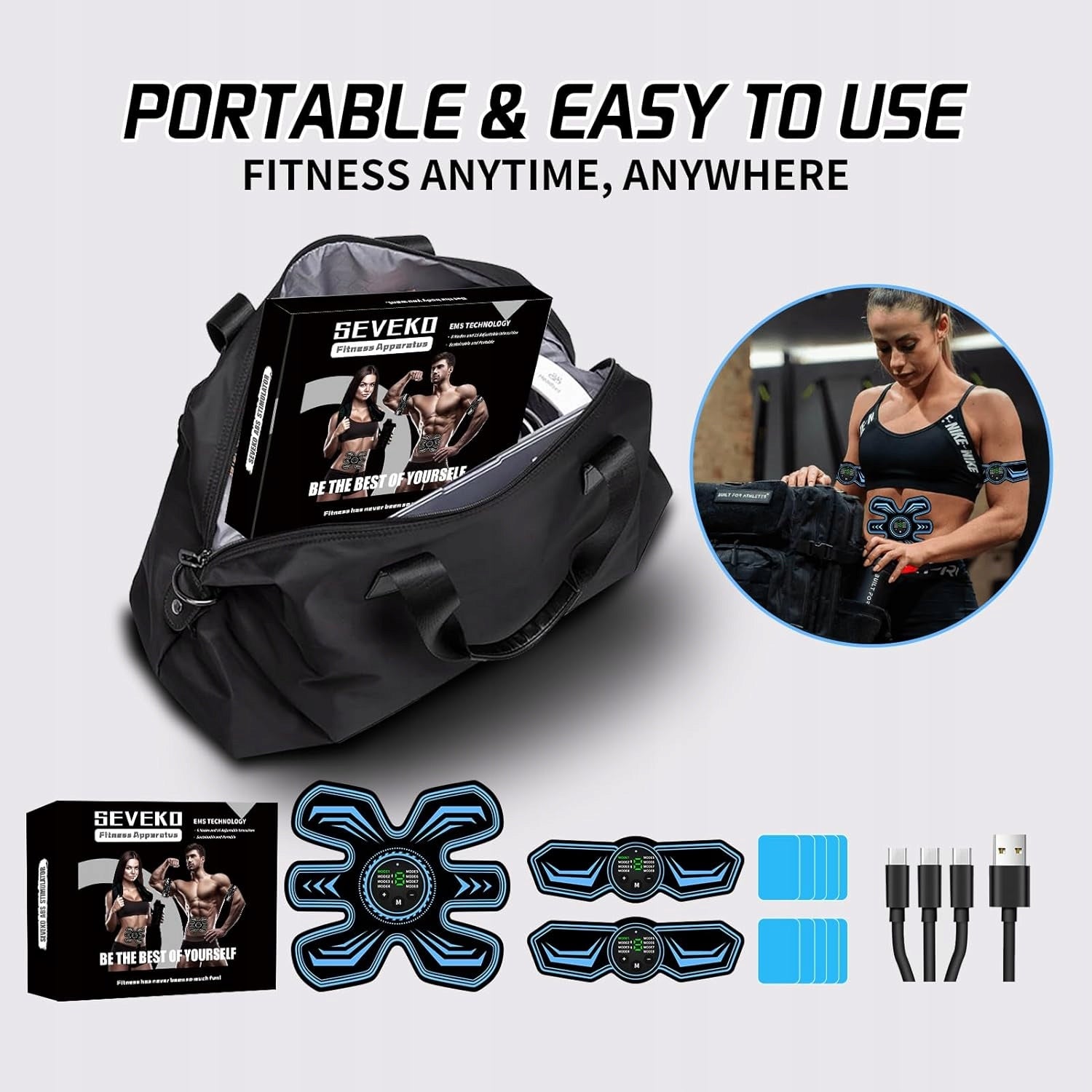 EMS MUSCLE ELECTROSTIMULATION BELT Brand no brand