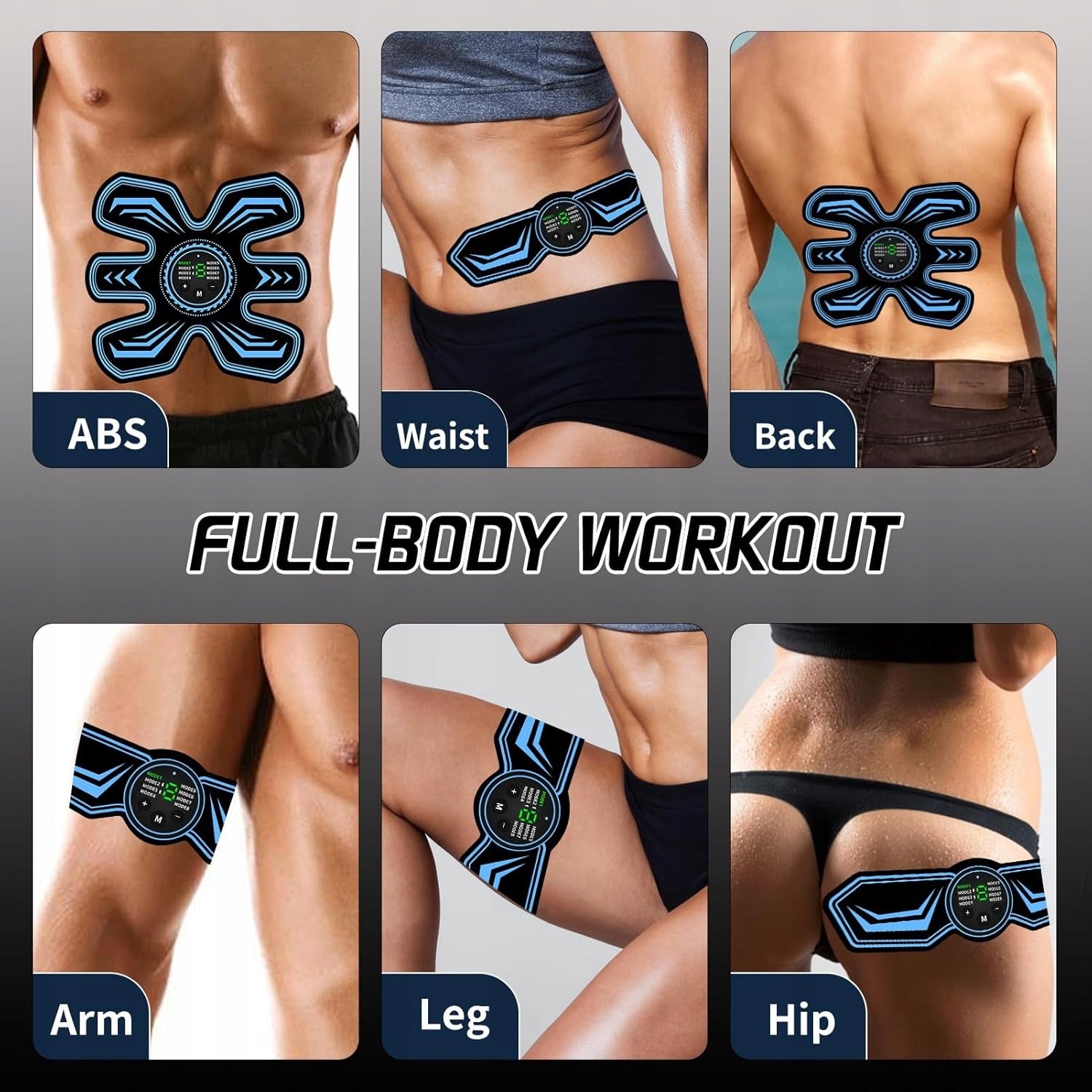 EMS MUSCLE ELECTROSTIMULATION BELT Manufacturer code 5906663082955