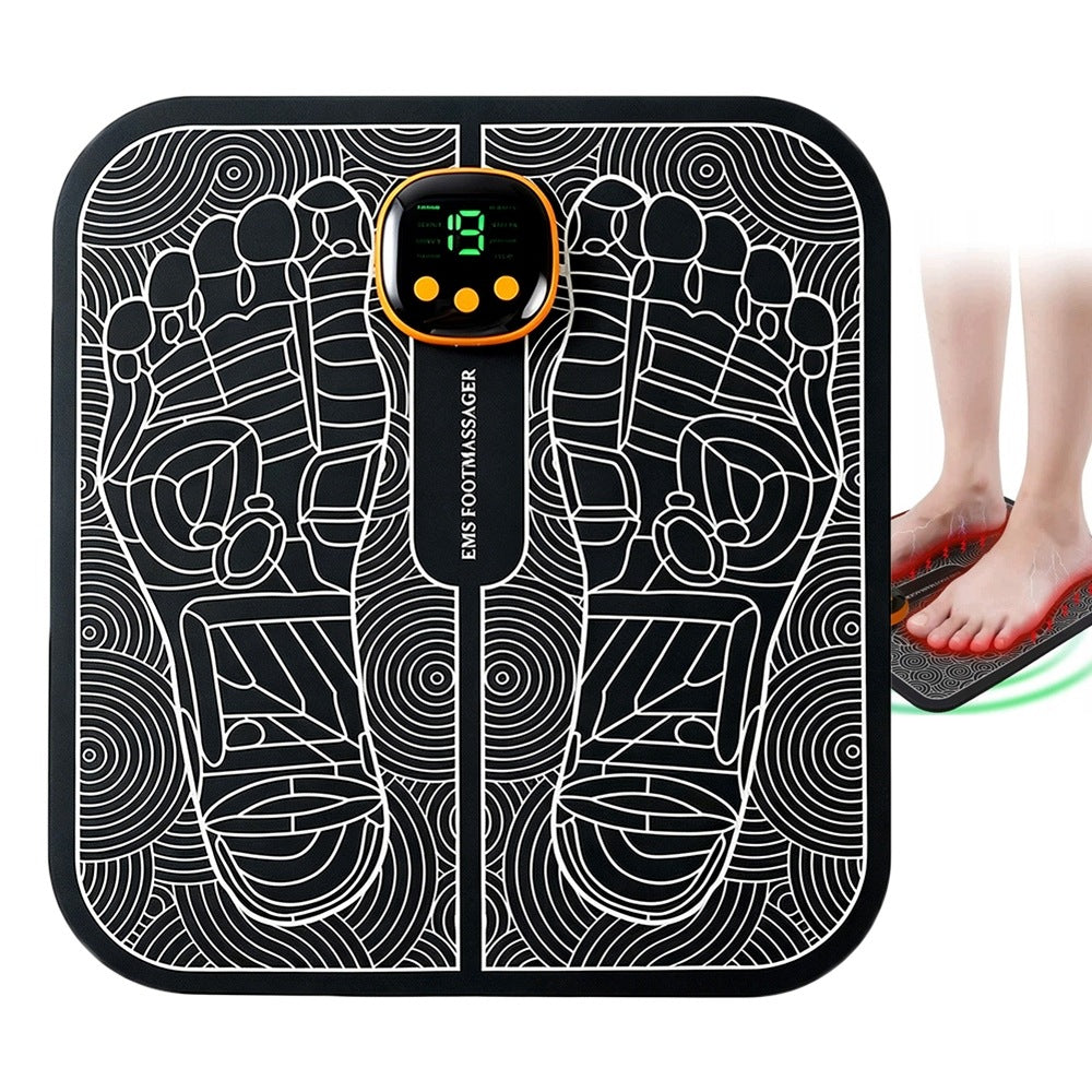 EMS MUSCLE ELECTROSTIMULATOR ELECTRIC FOOT MASSAGER MAT MODES