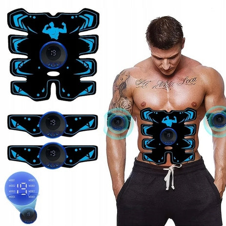 EMS Muscle Electrostimulator Wireless Muscle Stimulator Abdominal Trainer