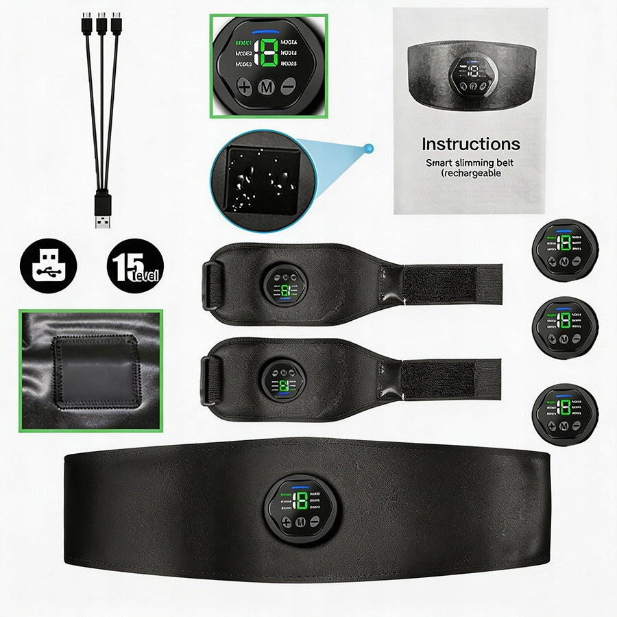 EMS Muscle Electrostimulator Wireless Muscle Stimulator Abdominal Trainer