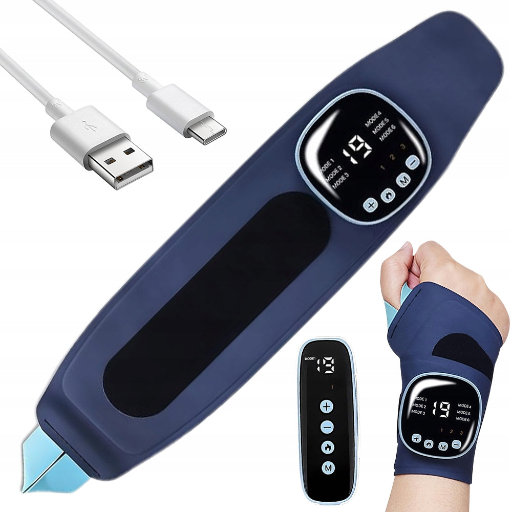 EMS THERMO BAND FOR CARPAL TUNNEL SYNDROME 3 HEATING LEVELS 9 PROGRAMS