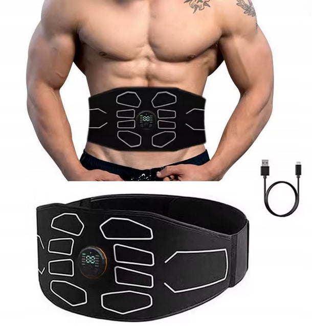 EMS USB Abdominal Exercise Belt – ABS Muscle Stimulator Brand no brand