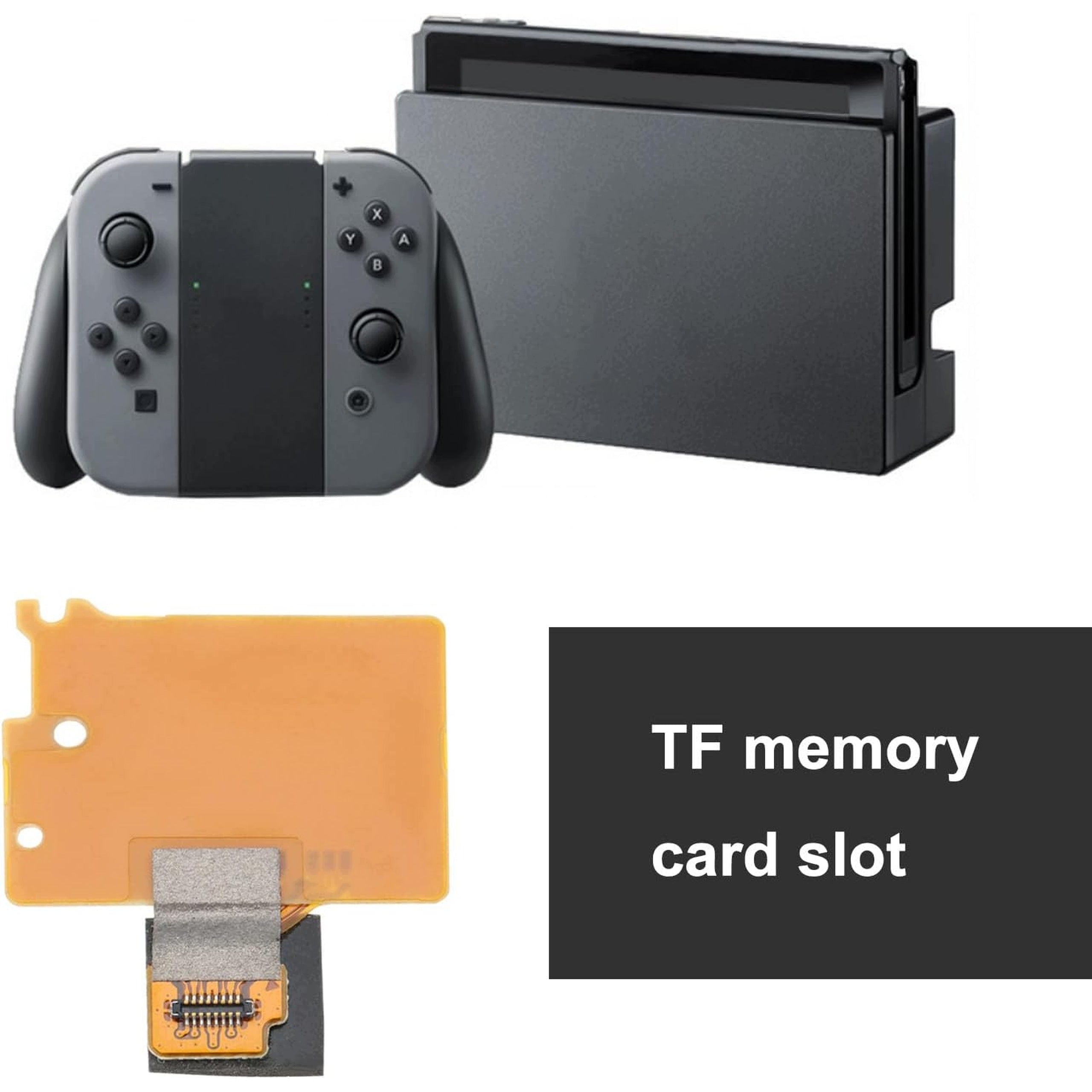 EMSea SD TF Card Reader Memory Card Slot Replacement nintendo 2pcs Manufacturer no brand