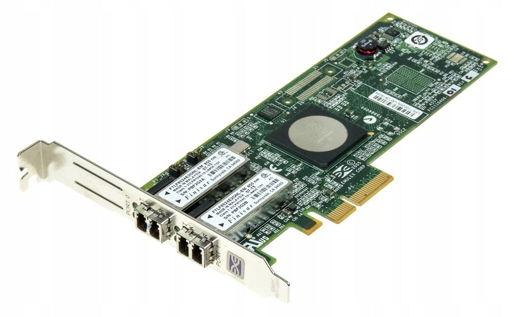 EMULEX LPE11002 Dual Port 4Gb Fibre Channel PCIe Card LPE11002-E