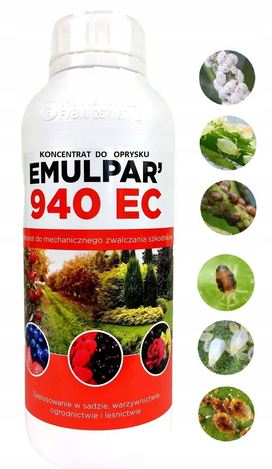 EMULPAR 1L FOR PESTS SPIDER MITES OCHOJNIK MSZYCE IMPORTANT 2028r