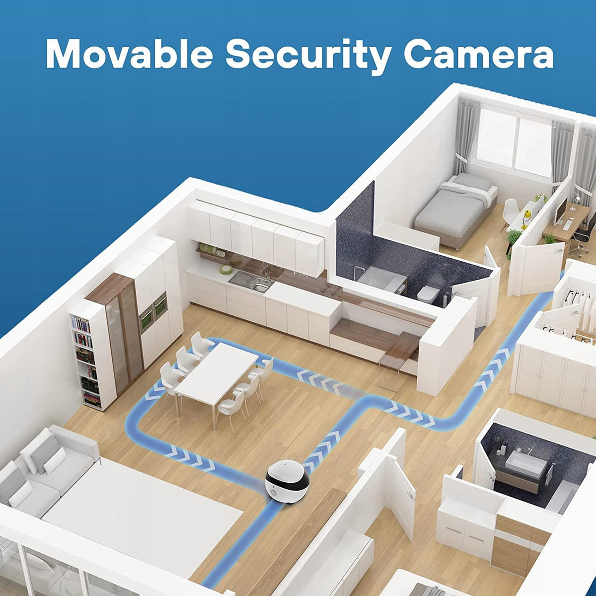 ENABOT EBO SE Home Camera 1080P Wireless Animal IP Camera Packaging status original
