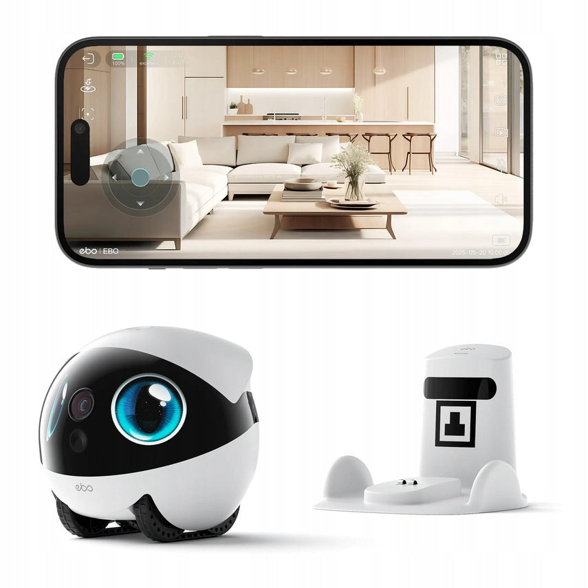 ENABOT Robot for EBO Air 2S FamilyBot Mobile Monitoring for Home with Camera Packaging status original