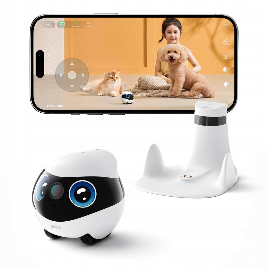 ENABOT robot for Monitoring and Animal Care EBO Mini FamilyBot Packaging status original