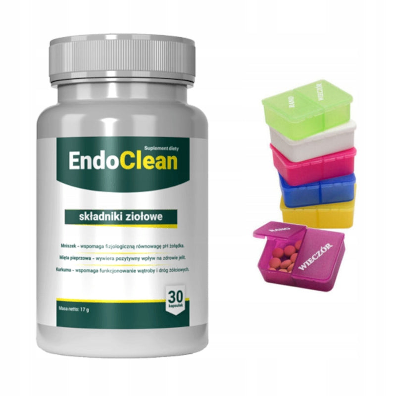 ENDOCLEAN Support for gut health NS 30 kaps. + FREEBIE