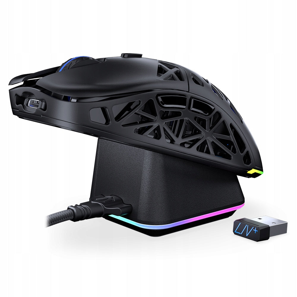 ENDORFY LIV Plus Wireless Mouse, Charging Station, RGB