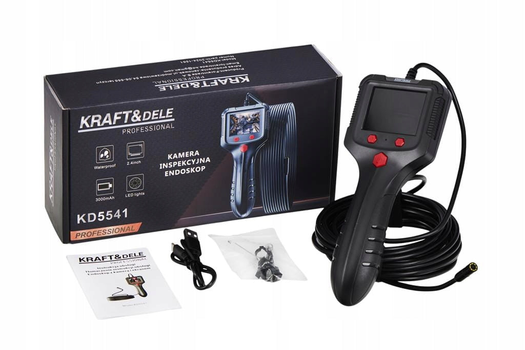 ENDOSCOPE CAMERA 3000mAh LED LCD KD5541