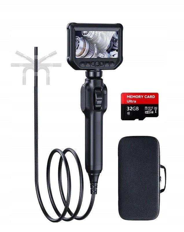 ENDOSCOPE INSKAM S43 BOROSCOPE ROTATING HEAD 360° 4,3″ FULL HD 8mm 2m