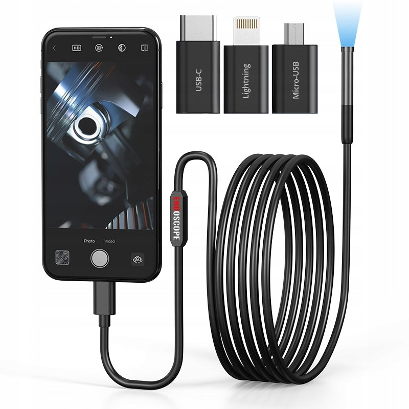 ENDOSCOPE INSPECTION CAMERA 3,5M iOS ANDROID WIFI