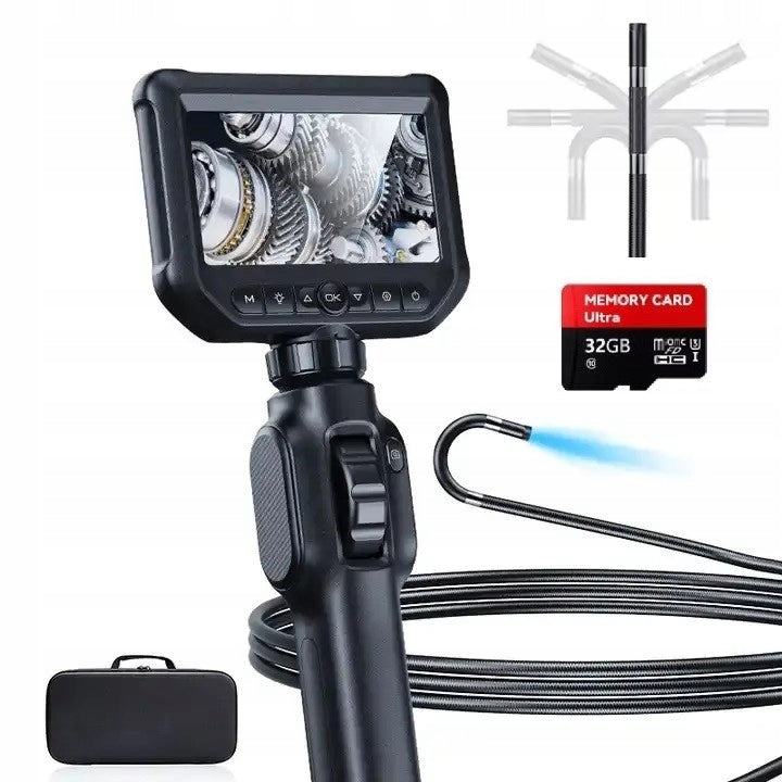 ENDOSCOPE INSPECTION CAMERA BORESCOPE ROTATING HEAD 360° 4,3″ FULL HD 2m EAN (GTIN) 5904890526761