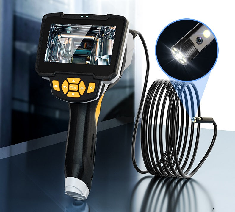 ENDOSCOPE INSPECTION CAMERA DUO DUAL 2 CAMERAS 2x FULLHD 1080p 4.3" 8mm 10m Manufacturer code 4.3" 8LED IP67 10m + WALIZKA