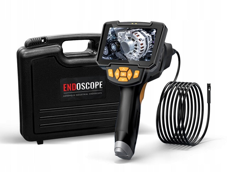 ENDOSCOPE INSPECTION CAMERA DUO DUAL 2 CAMERAS 2x FULLHD 1080p 4.3" 8mm 10m