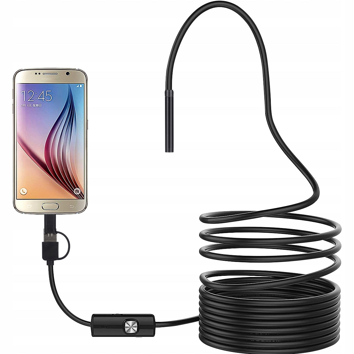 ENDOSCOPE INSPECTION CAMERA USB ANDROID WORKSHOP MICRO 2M