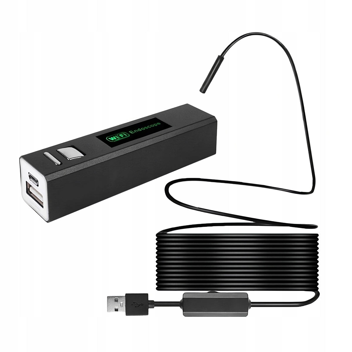 ENDOSCOPIC CAMERA INSPECTION WORKSHOP PHONE PC 3in1 ANDROID iOS Wi-Fi Brand RETOO