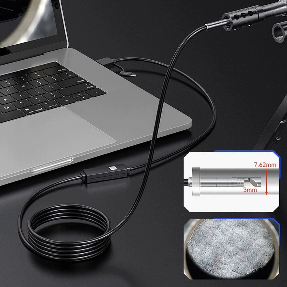 ENDOSKOP INSPECTION CAMERA FOR WEAPONS BARREL Android and Win 6LED IP67 5mm 2.5m Manufacturer code G101