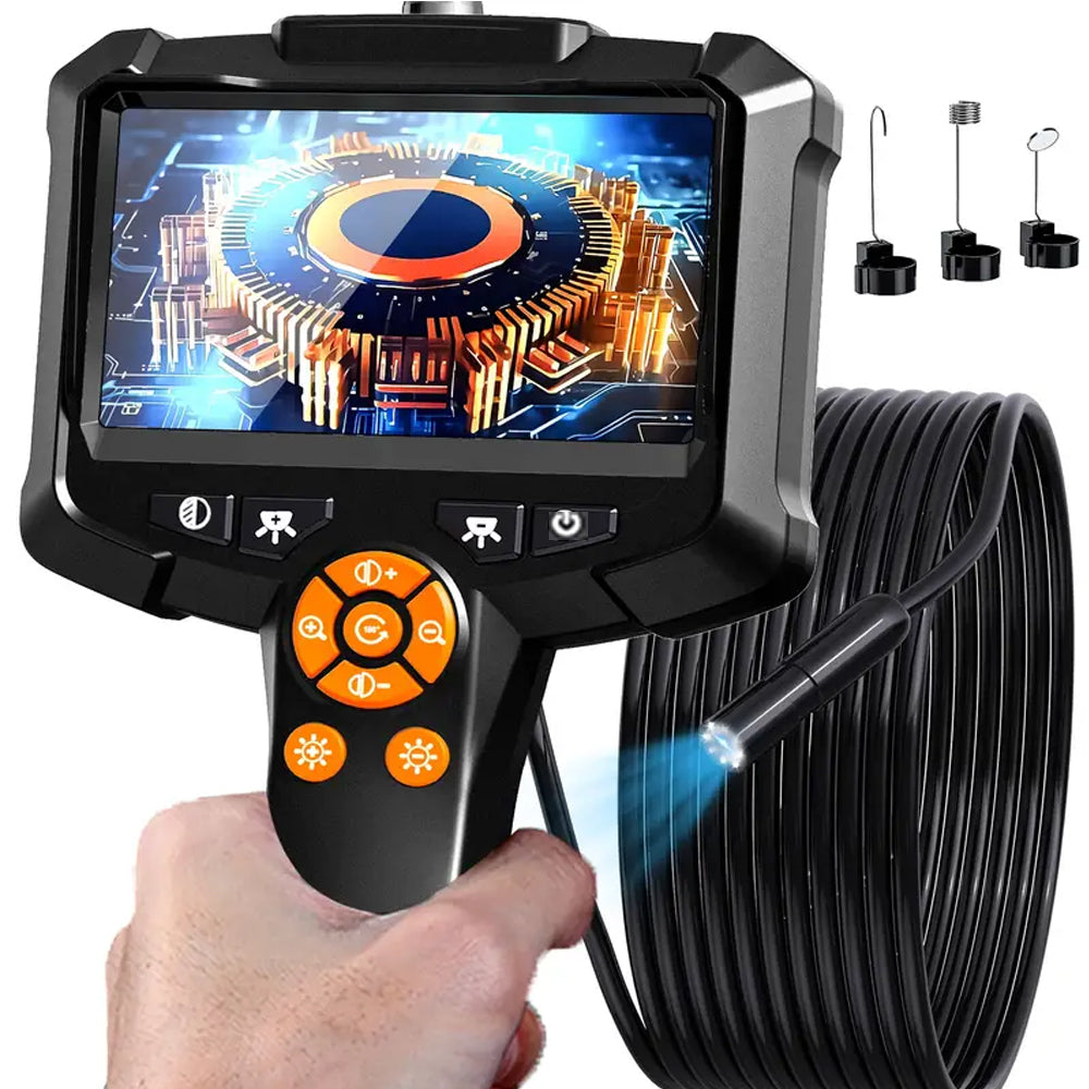 ENDOSKOP INSPECTION CAMERA MOVABLE HEAD 8mm LENSES 5m 2000mAh 1080P