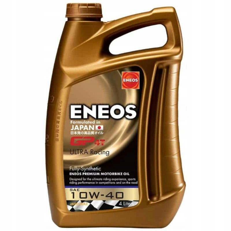 ENEOS GP 4T Ultra Racing 10W40 4L - synthetic motorcycle oil