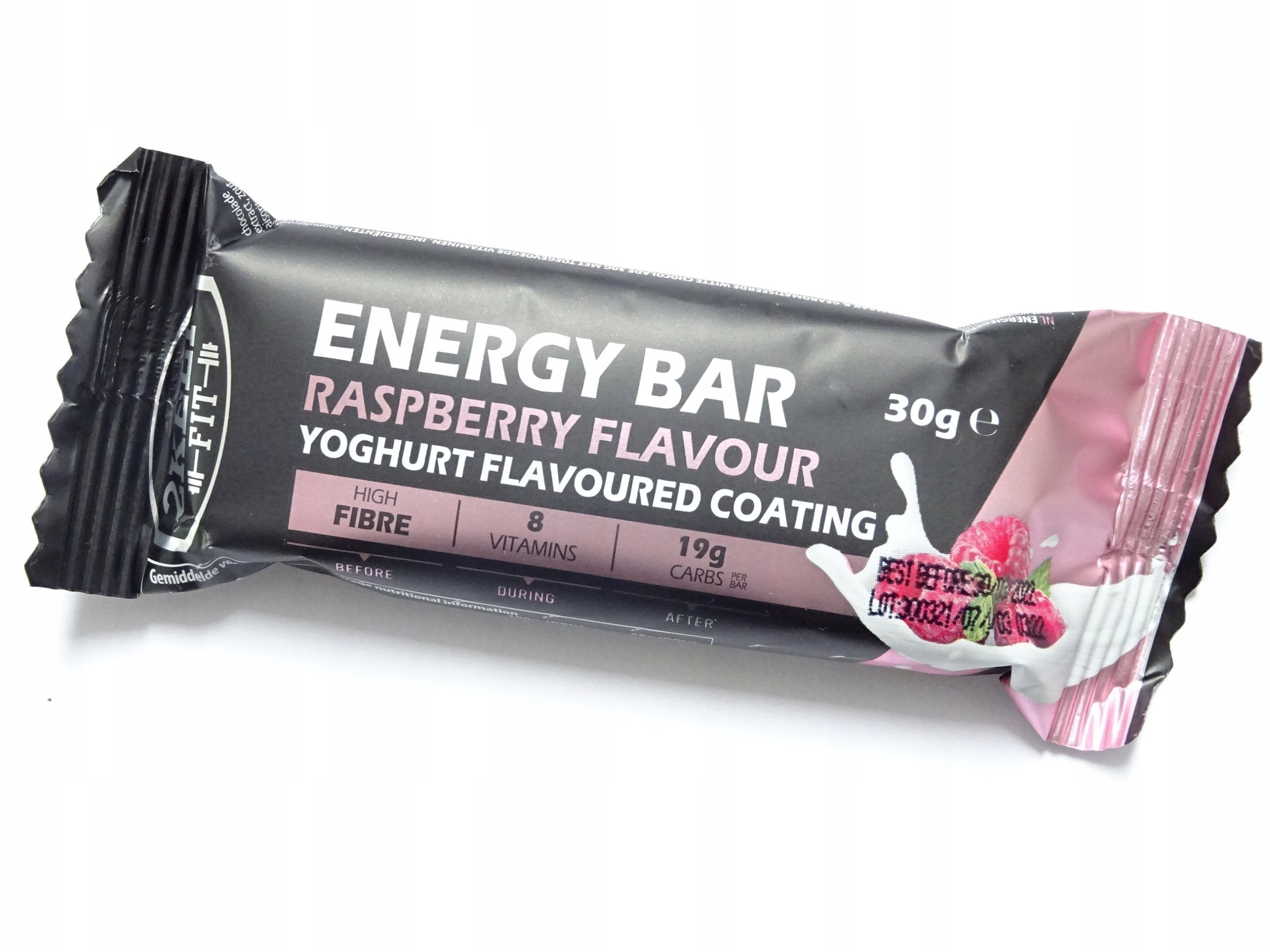 ENERGY BAR VITAMINS 30g RASPBERRY 2KEEP