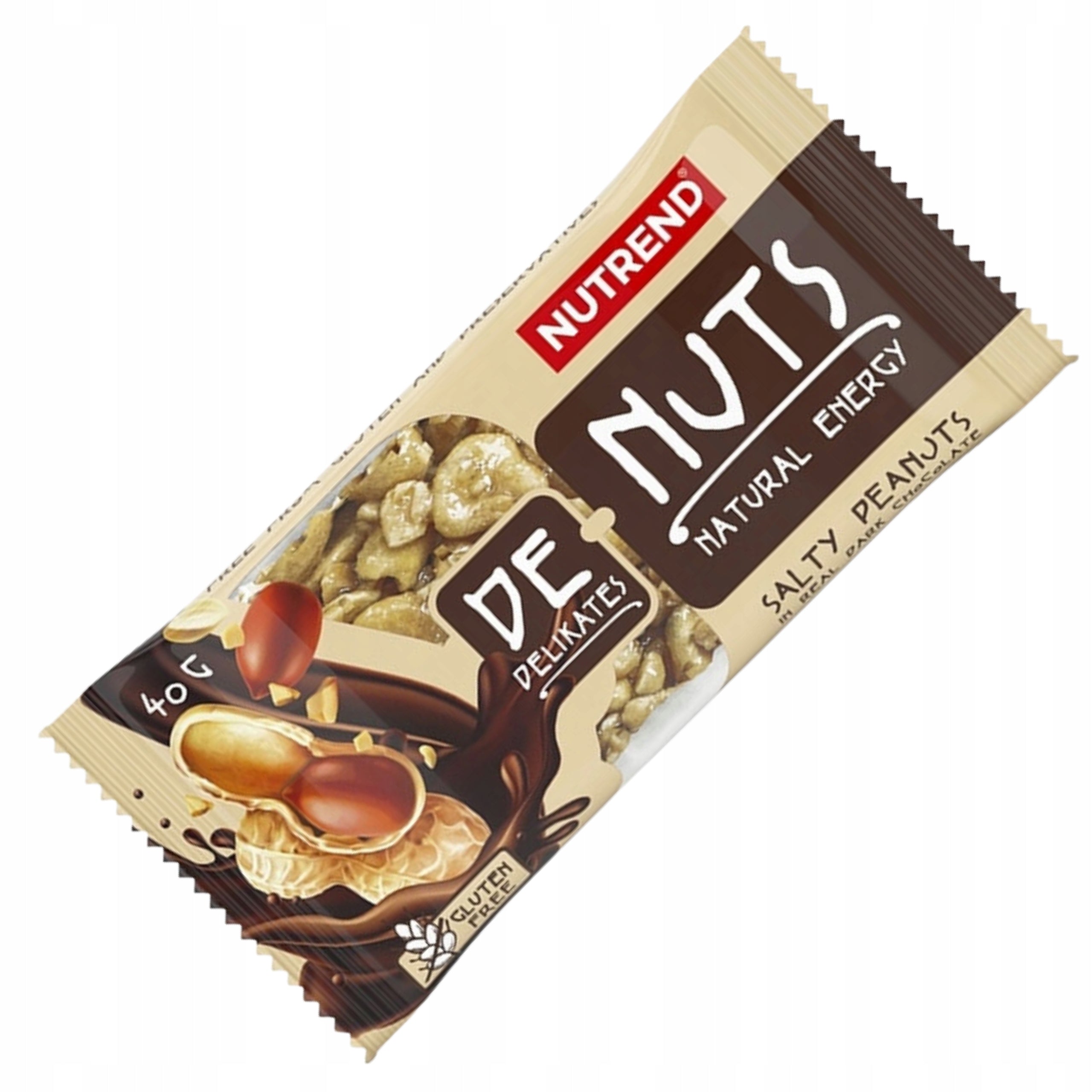 ENERGY BAR WALNUT DENUTS DELIKATES FIT SNACK 19% PROTEIN 40g EAN (GTIN) 8594014865974