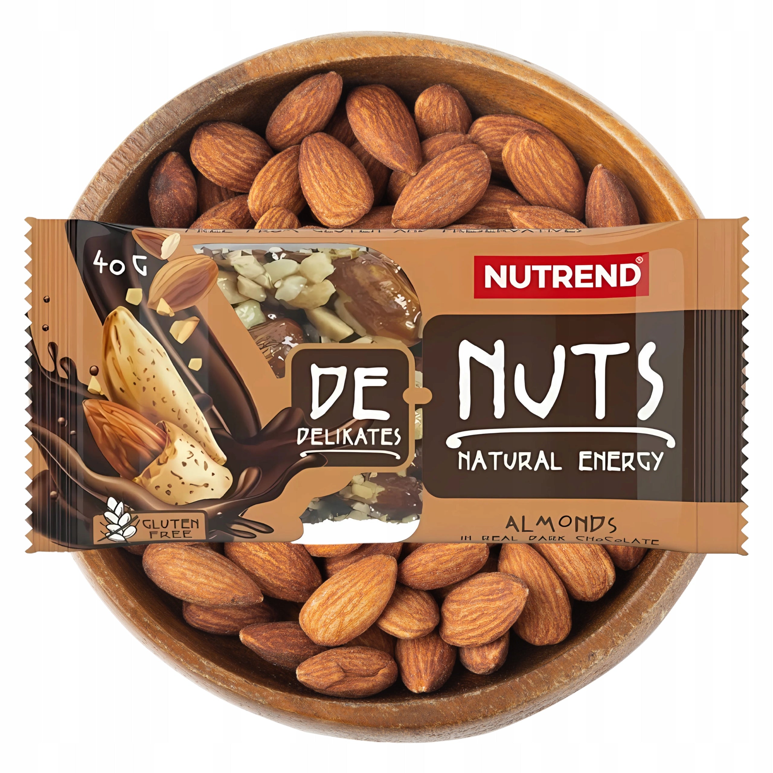 ENERGY BAR WALNUT DENUTS DELIKATES FIT SNACK 19% PROTEIN 40g