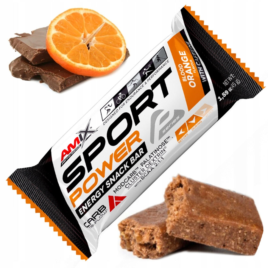 ENERGY BAR WITH CAFFEINE Stimulation energy - Amix Sport Power Energy