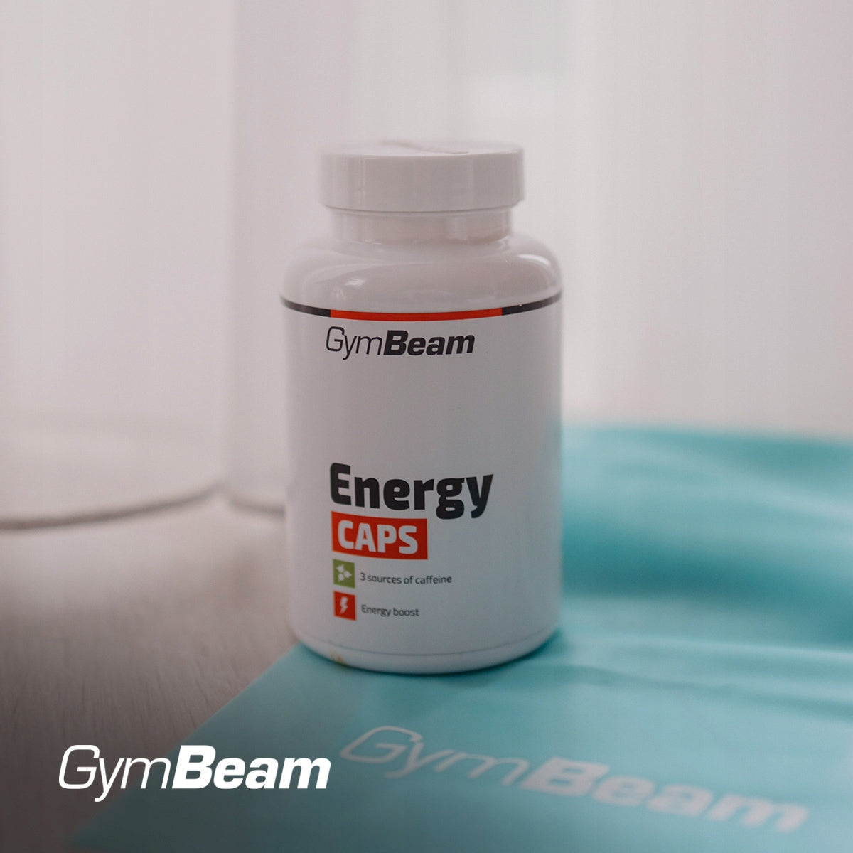ENERGY CAPS CAFFEINE GUARANA ENERGY GREEN TEA - GymBeam 120caps EAN (GTIN) 8586022216947