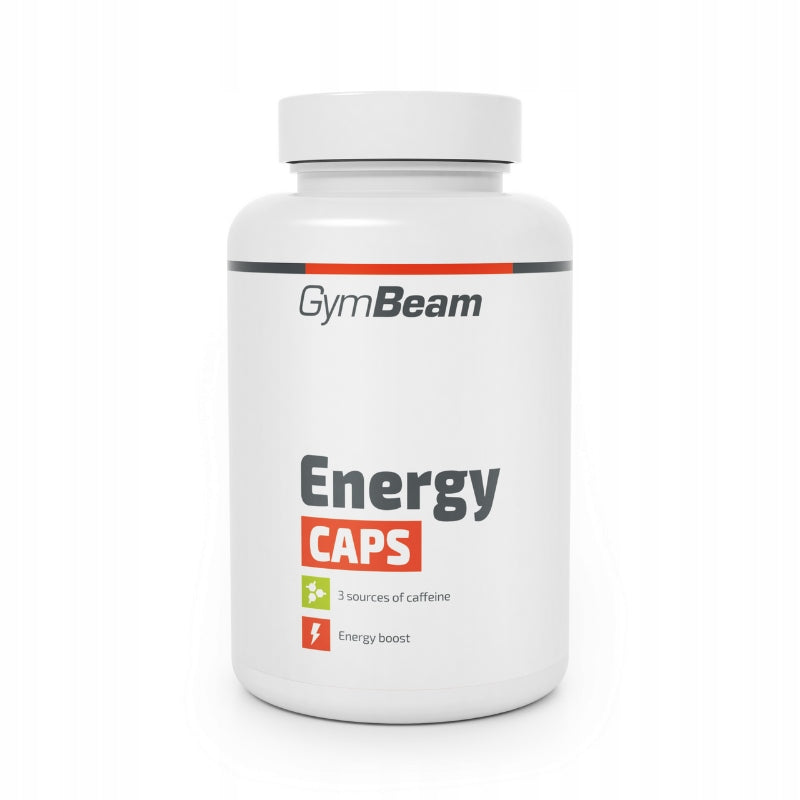 ENERGY CAPS CAFFEINE GUARANA ENERGY GREEN TEA - GymBeam 120caps