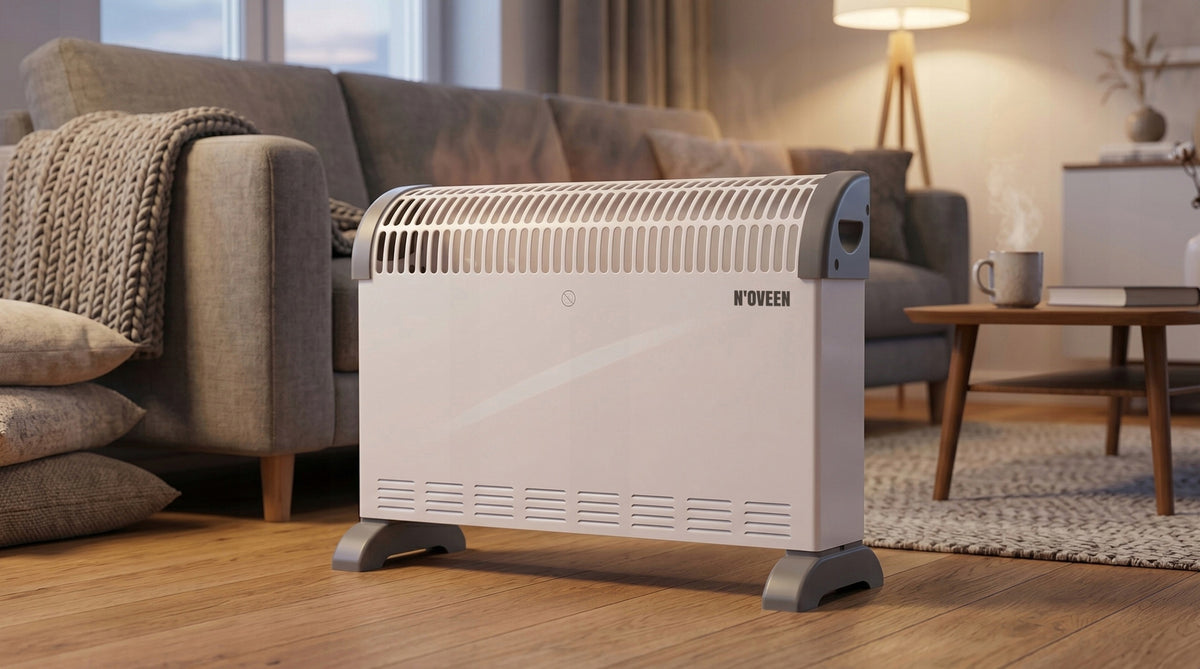 ENERGY EFFICIENT CONVECTOR ELECTRIC HEATER 2000 W NOVEEN CH3000 Packaging status original