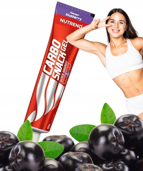 ENERGY GEL ENERGY CARBO STRENGTH NUTREND CARBOSNACK 50G BERRY