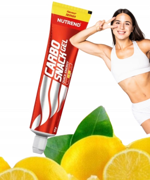 ENERGY GEL ENERGY NUTREND CARBOSNACK 50G LEMON SET OF 12 PIECES Expiration date at least six months from the date of purchase