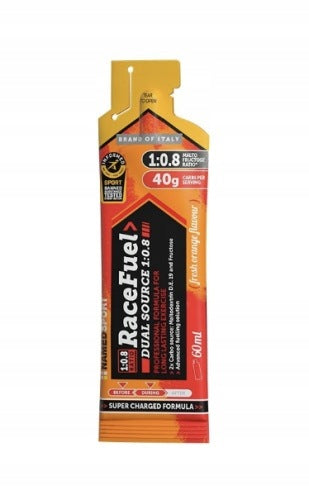 ENERGY GEL NAMEDSPORT RACE FUEL 60ML ORANGE 40g carbohydrates